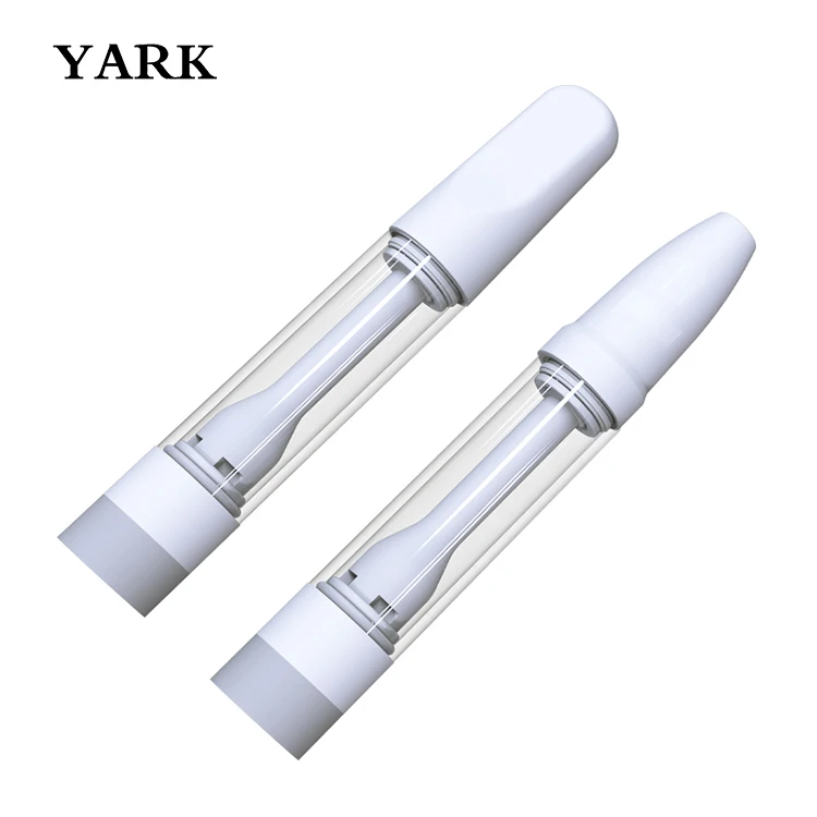 Yarktech 510 Glass Cbd Cartridge 510 Thread Full Ceramic Vape Cartridge