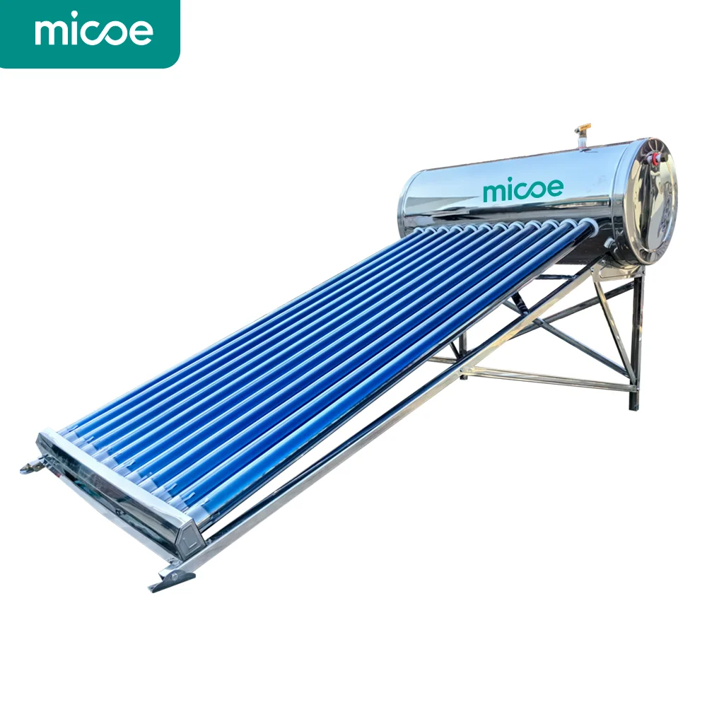 MICOE  Mexico Hot Sales 120L 150L compact Non-pressurized residential Cheap 5-6 people wholesale solar water heater