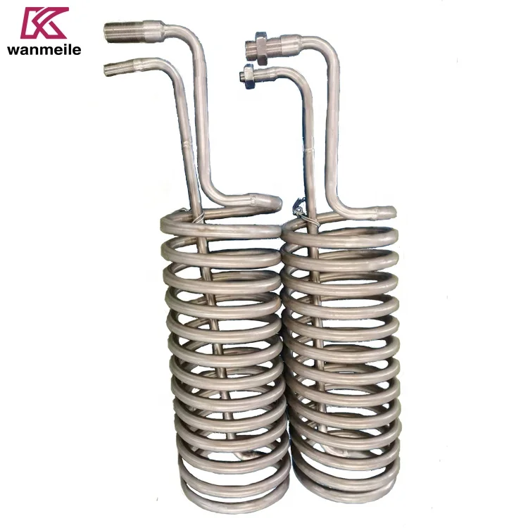titanium coil tube for heat exchanger