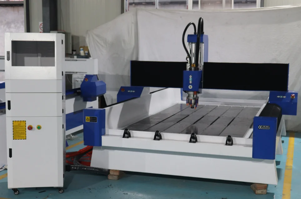 Heavy stone engraver machine cnc router 1325 carving for marble granite tombstone