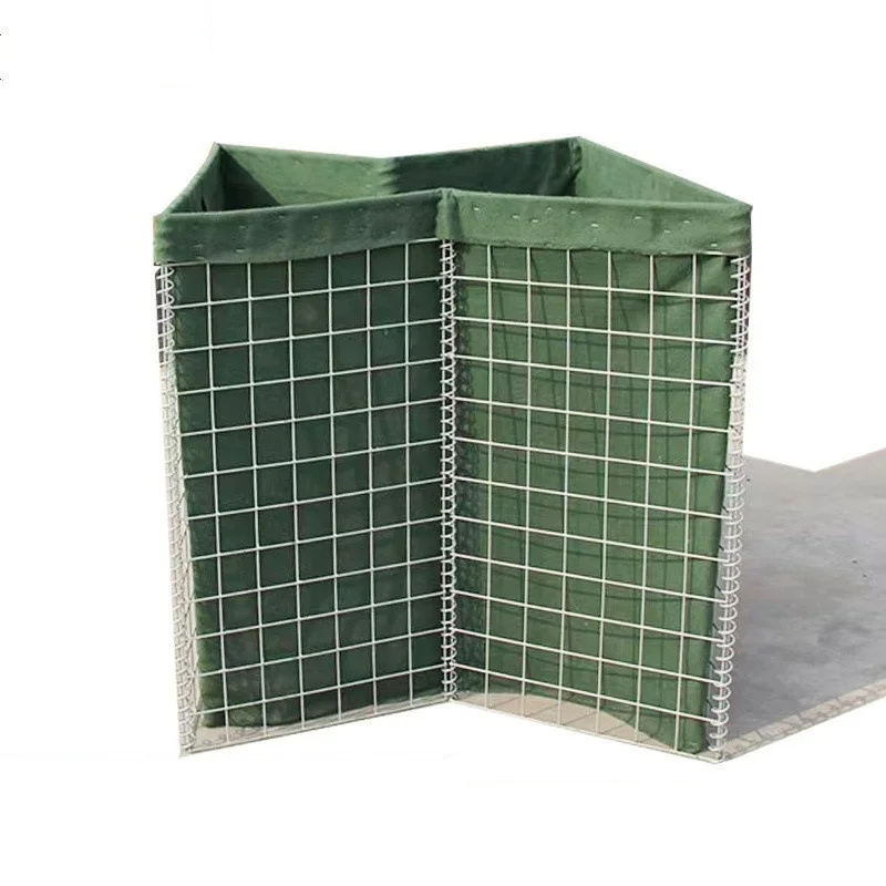 High Saline-resistant Border Protection Sand Bag High Quality Welded Basket Stone Cage Welded Steel Wire Mesh Gabion Box