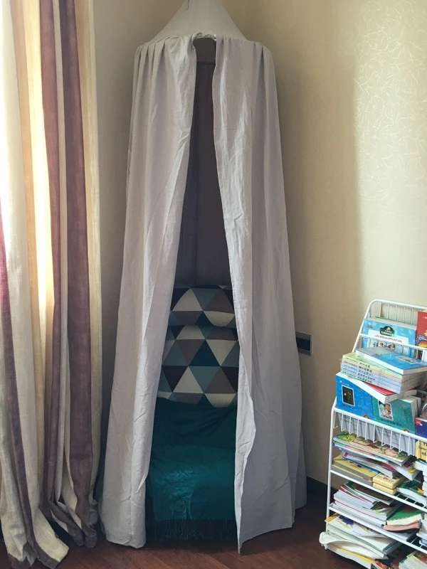 
High Quality 2019 Summer Children Kid Kids Bed Canopyding Mosquito Bed Canopy Net Baby Girl Round Cover Canopy Dog 