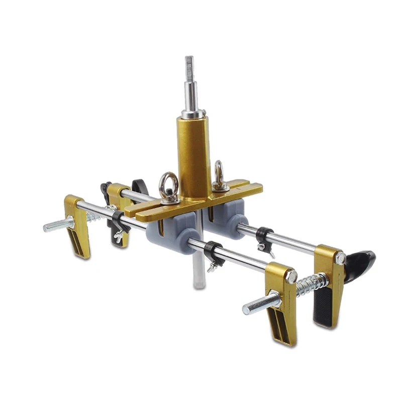 Door lock hole opener kit installs mortise and tenon accessories mortising machine for Wooden Door Woodworking 5 milling cutter