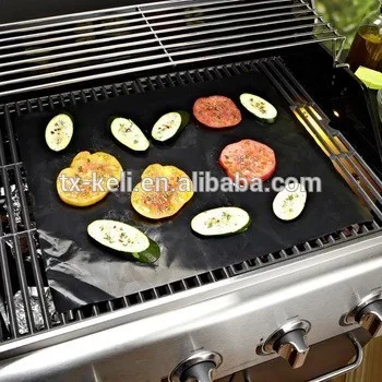 fireproof ptfe non-stick bbq grill mat cooking sheet oven liner