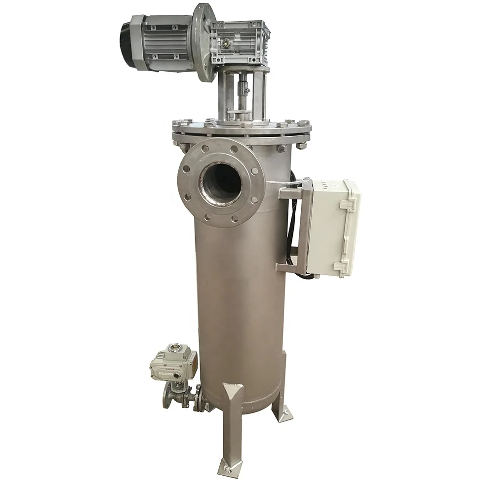 SS304 SS316  Automatic Self Cleaning Filter water seawater filter housing