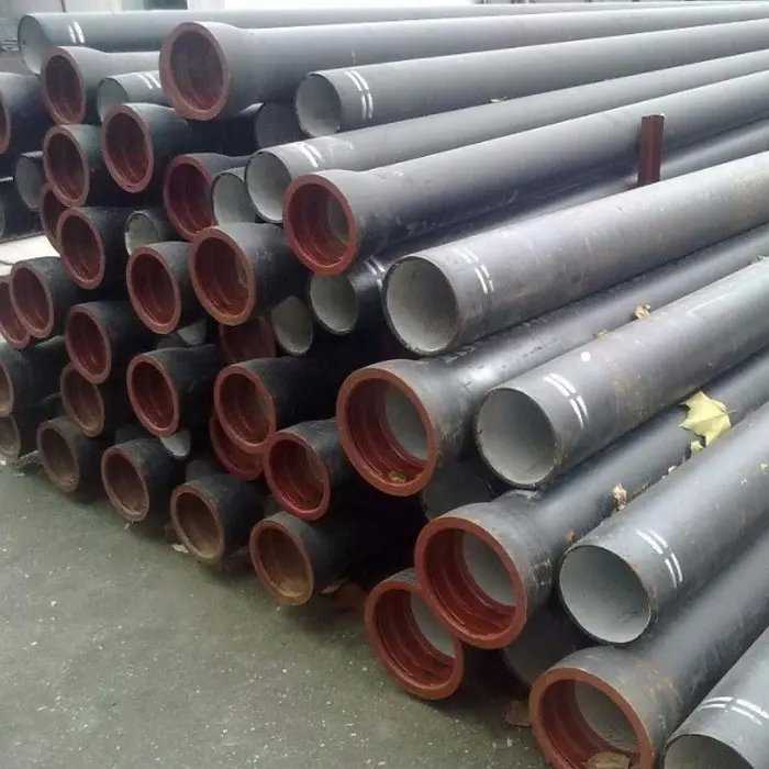 Hot Selling C30 Ductile Iron Pipe Class K7 K9 Nodular Cast Iron Pipe 1200mm Ductile Iron Casting Pipe