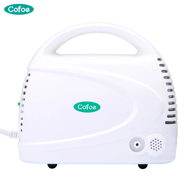 Hospital and home use Cheap quiet high flow portable free asthma compressor nebulizer machine
