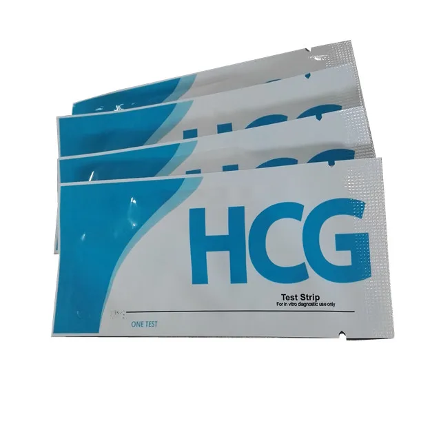 Home Use HCG Pregnancy Test Kit Strip Rapid Disposable Test Manual Source Made of Plastic
