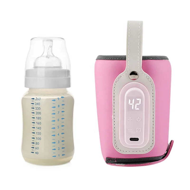 USB Warmer bag Portable Bottle Warmer Baby Formula Milk Heating Milk Bottle Heater Breast Milk Heater Cloth Bag