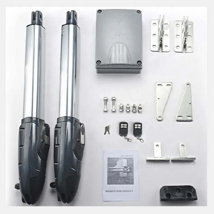 automatic swing gate motor,arm style 350KG loading , dc 24v gate operator WIFI automated gate arm motor