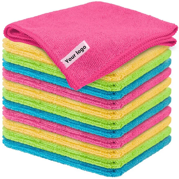 2021 High quality car wash detailing quick drying edgeless plush microfiber towel