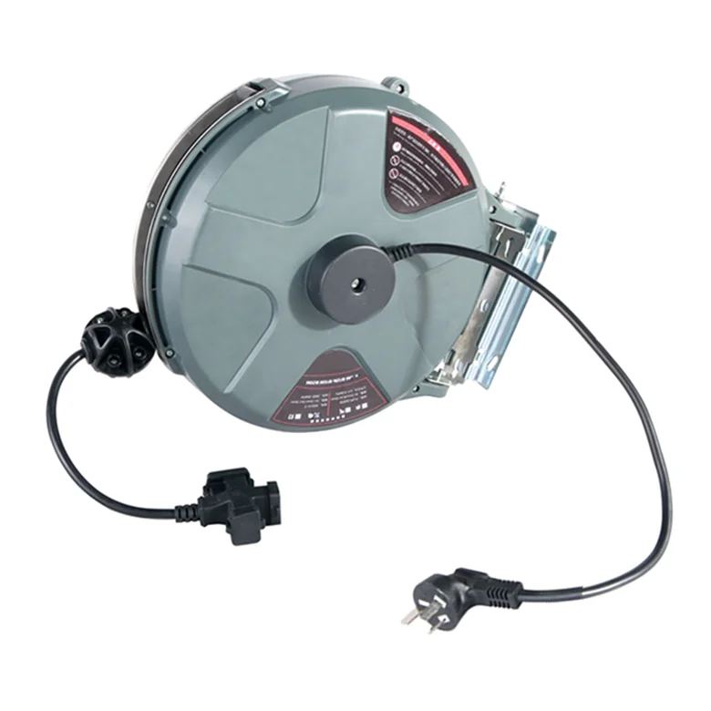 shang hai Auto Retractable Combination Hose Reel For Car Washing