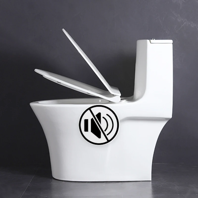 China factory modern easy install bathroom WC Mute Descent toilet siphon flush ceramic flush toilet one piece S-Trap Toilet Bowl