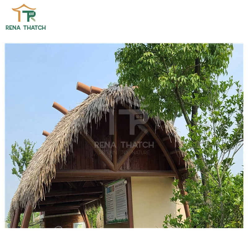 Thatch ABS roof makers tiki bar