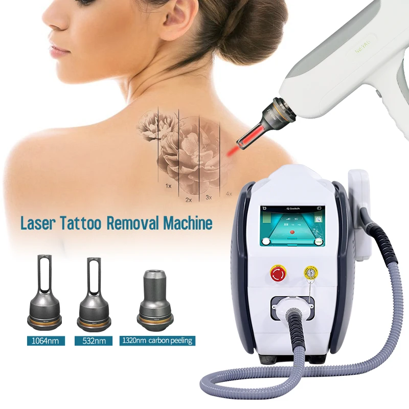 KES Factory Price 532 1064Nm Nd Yag Laser Tattoo Removal Machine Nd Yag Tattoo Removal Laser for Sale