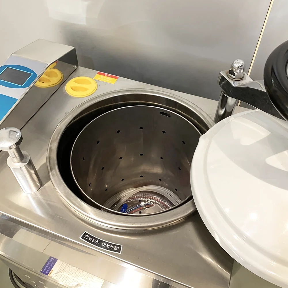 IKEME Fully Automatic Circulation Vertical High Pressure Autoclave Steam Sterilization Machine Medical For Clinical Laboratory