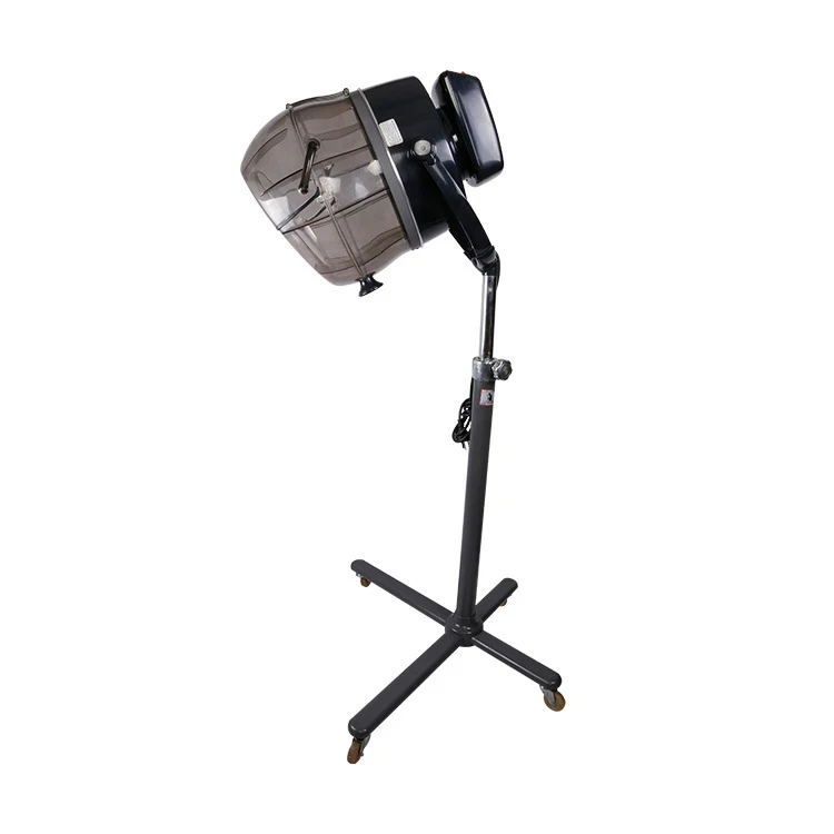 Africa barber equipment vertical stand up and wall mount no noise steam infrared hood blow hair dryer bonnet heaters for salons