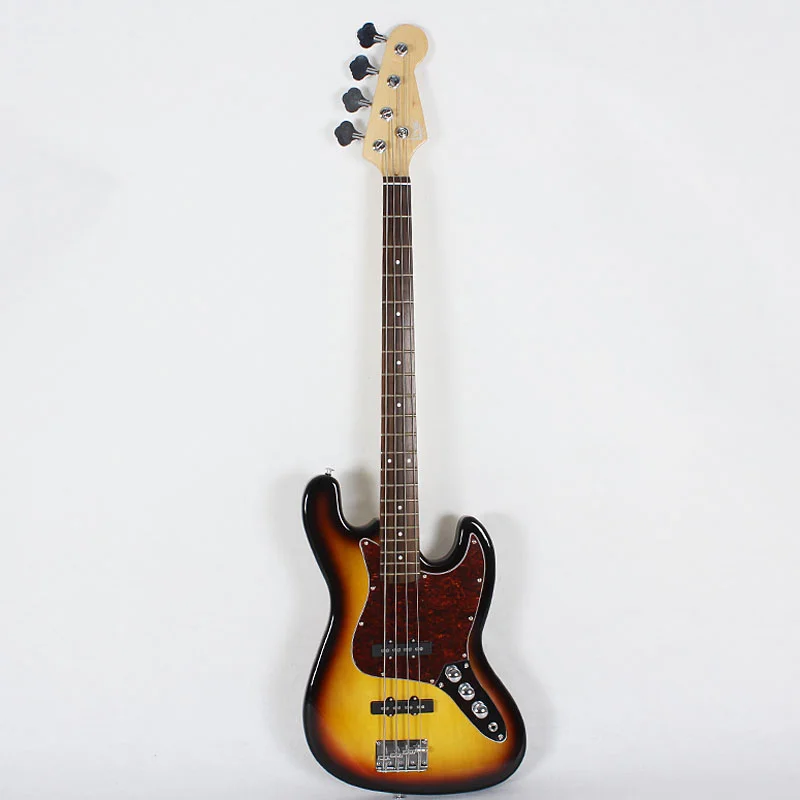 cheap OEM chinese made in china  4 string beginner electric bass guitar glossy gloss guitars