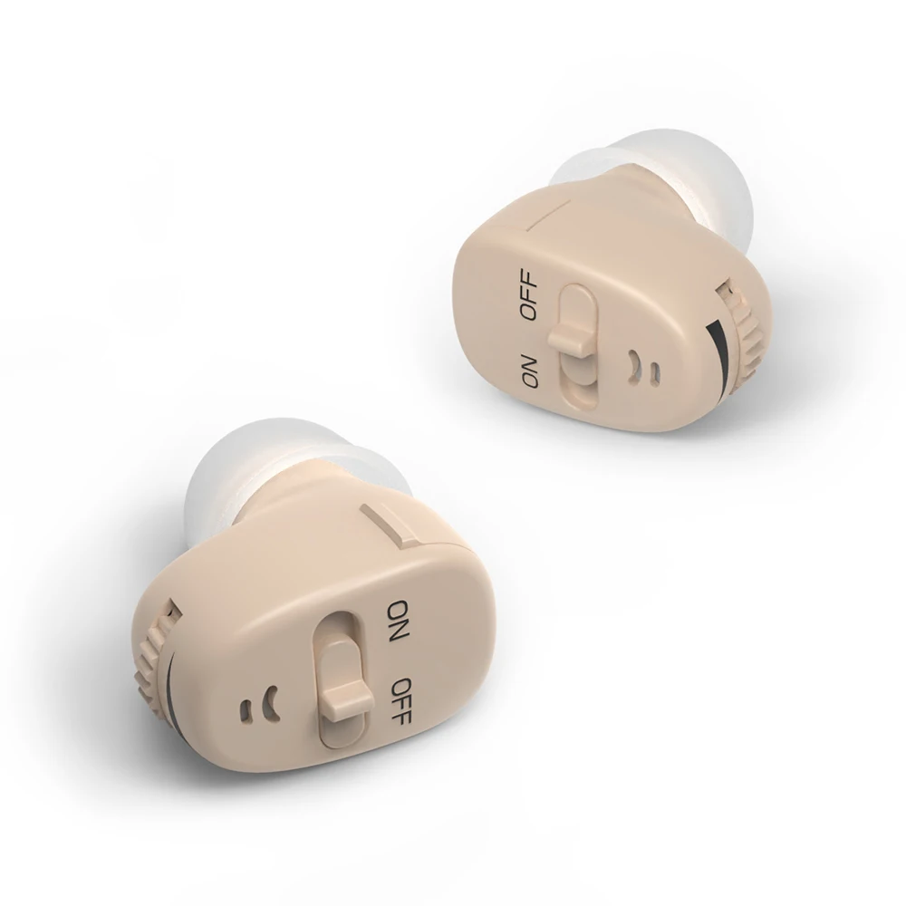 2022 In Ear Ite Type Air Conduction Invisible Mini Hearing Aids For Deafness Amplifier Digital Hearing Aid