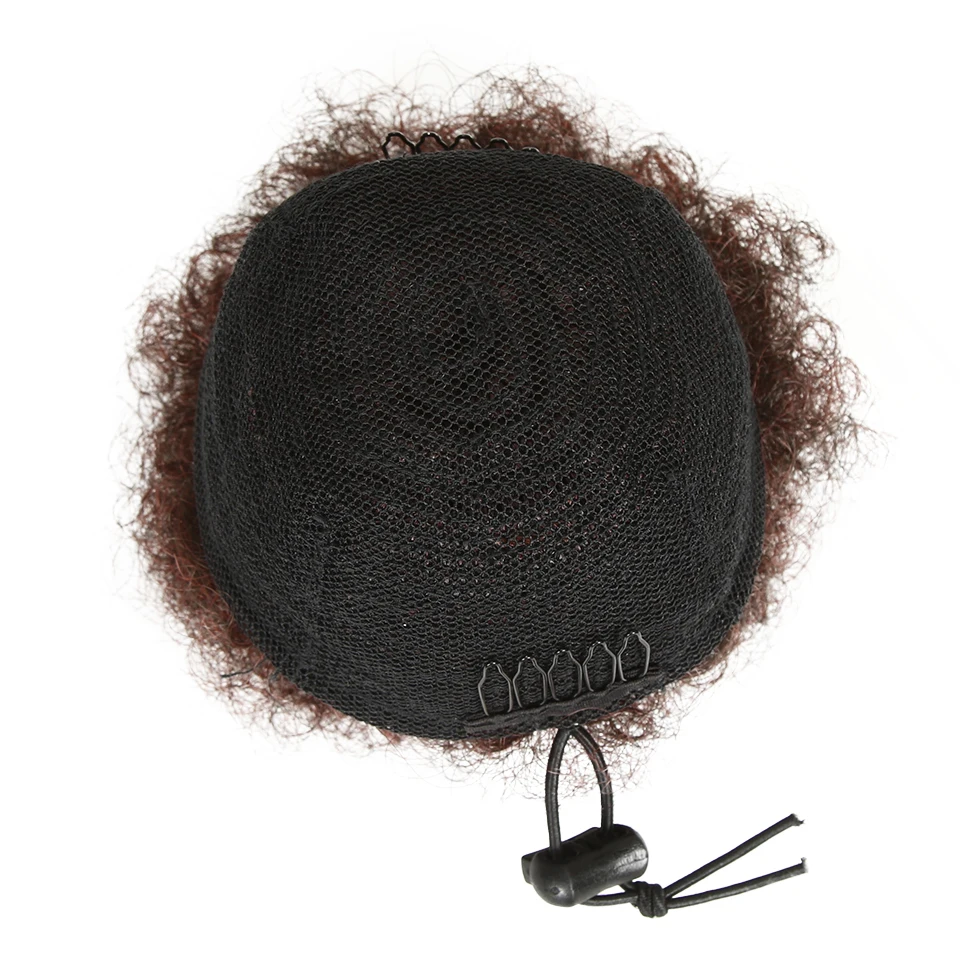 Afro kinky bun Drawstring Ponytail clip on afro puff curly drawstring ties for ponytails 2020 synthetic ponytail hair extensions