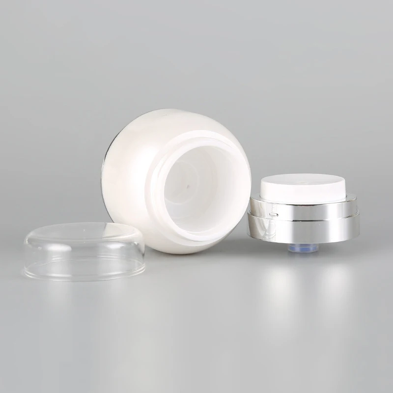 
Free Sample New matte transparent Square 30ml 50ml Jar 2020 New design 
