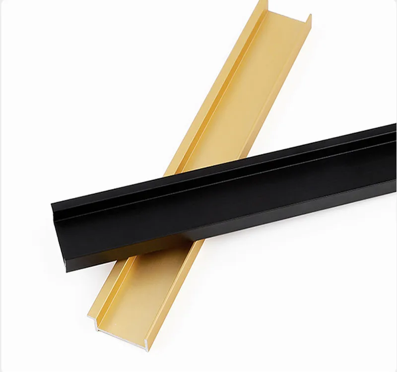 High Cost-Effective Silver Black Gold Aluminium Skirting Floor Board Door Wall Edge Skirting