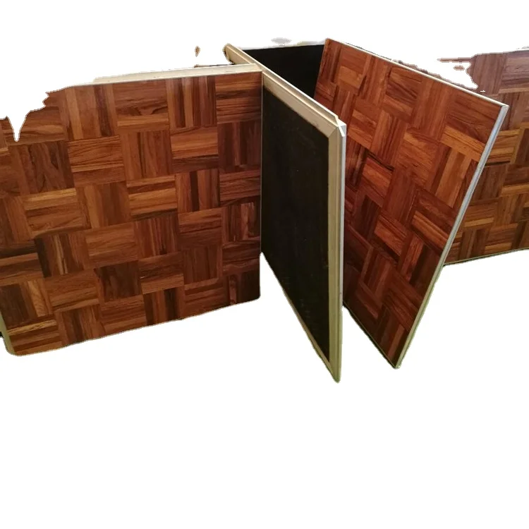 High performance Cheap hotel easy installing wood portable dance floor for wedding