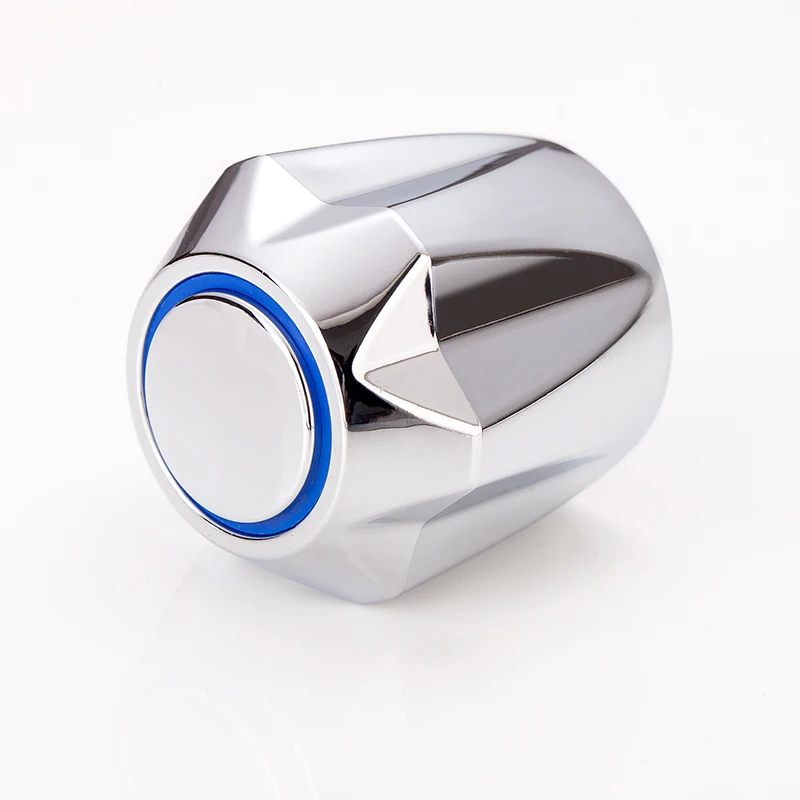 Electroplating ABS Plastic WIth Iron Faucet Handwheel Angle Valve Bathroom Accessories  New Material  Parts