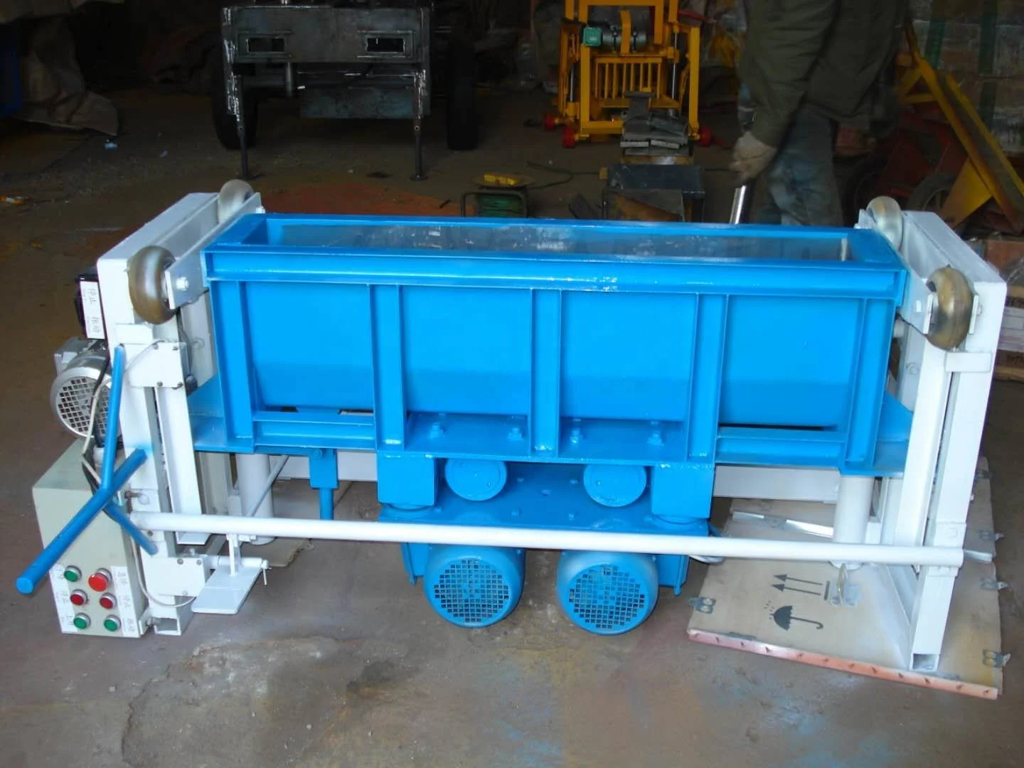 Concrete stamp mould magnesium tools bull float trowel