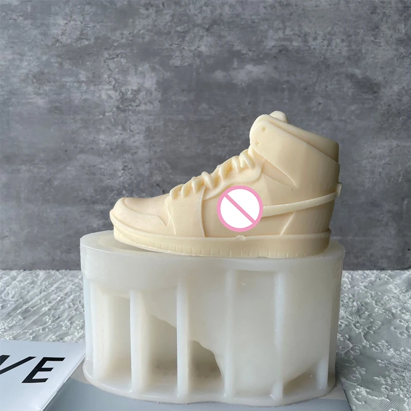 Large shoe candle mold