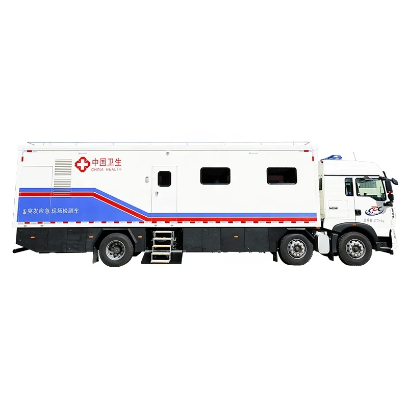 Полностью оборудованные мобильные аналитические лаборатории с широкими проемами для легкой ходьбы