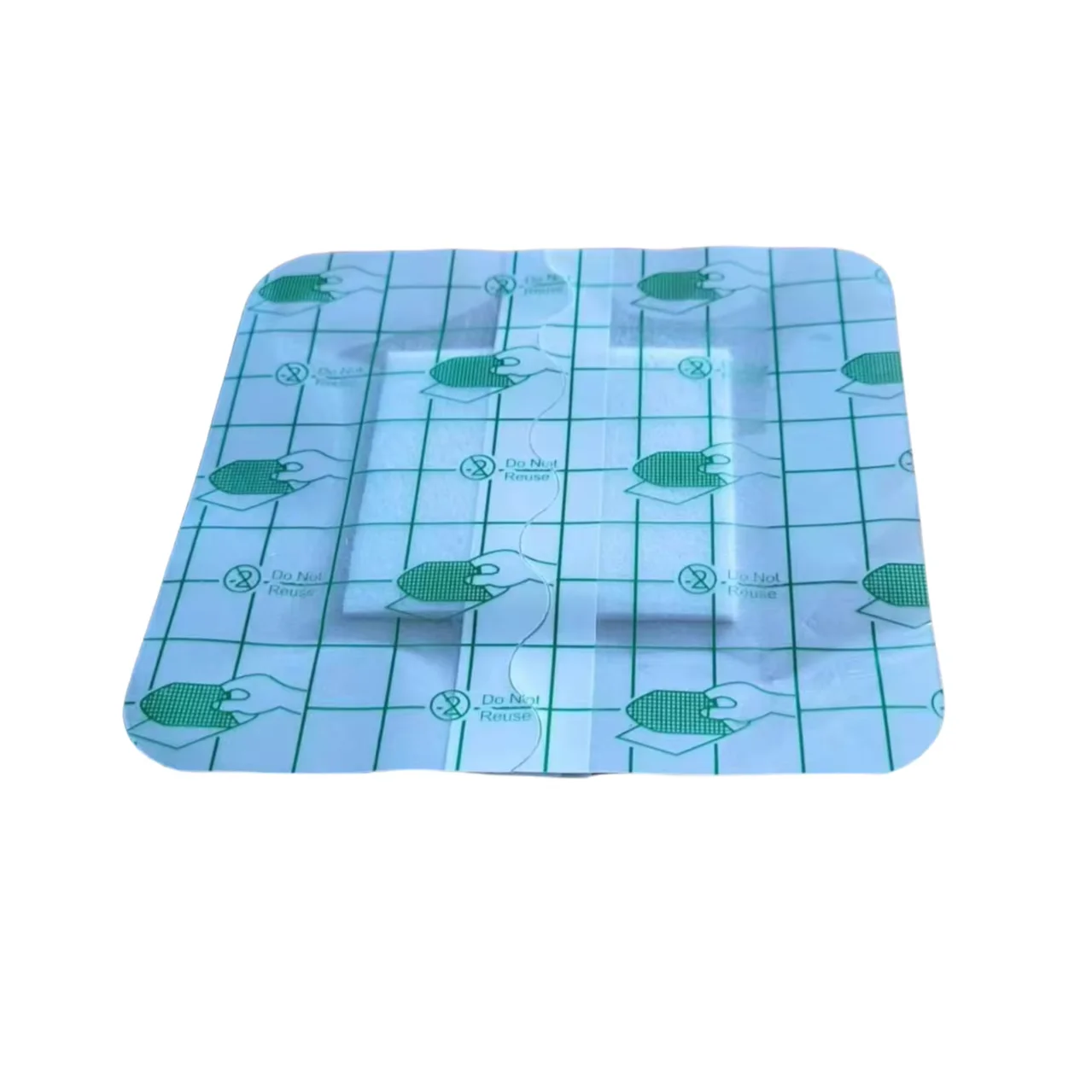 Factory Price Self-Adhesive Dressing PU 10*10  Sterile Wound Dressing for Medical