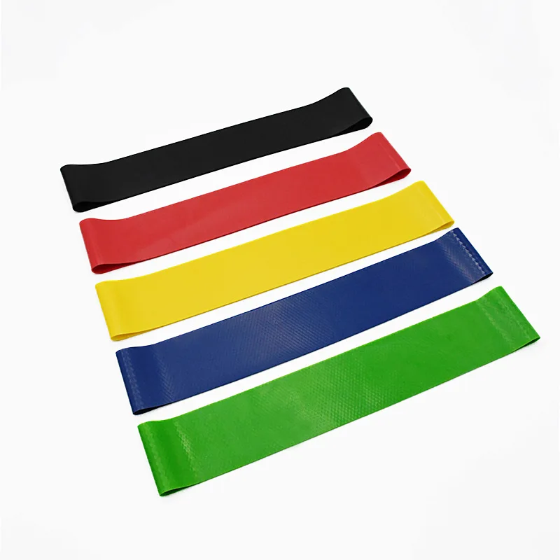 
Custom Loop Resistance Bands Set Black Tpe Mini Exercise Latex Resistance Loop Bands 