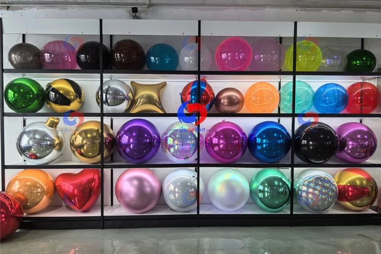 decorating christmas Big shiny red mirror ball/balloons bundle Xmas Large Red balls