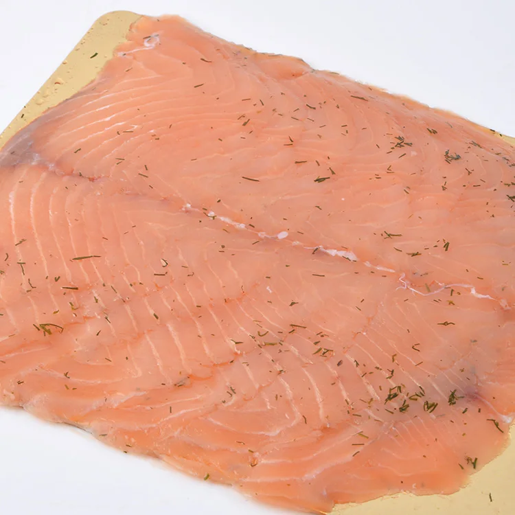 New item smoked salmon with vanilla delicious salmon offcuts