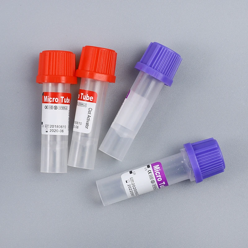 Factory price micro blood collection tube blood tubing set
