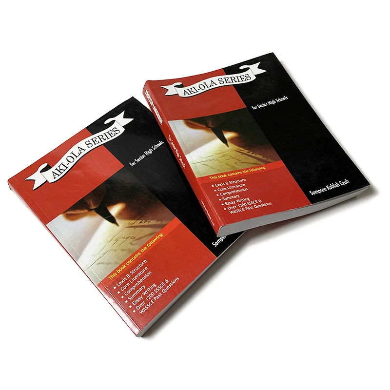 Изготовленная на заказ идеальная Обложка мягкая обложка книга печать для литературы эссе письма старших классов средней школы Обучение Англию