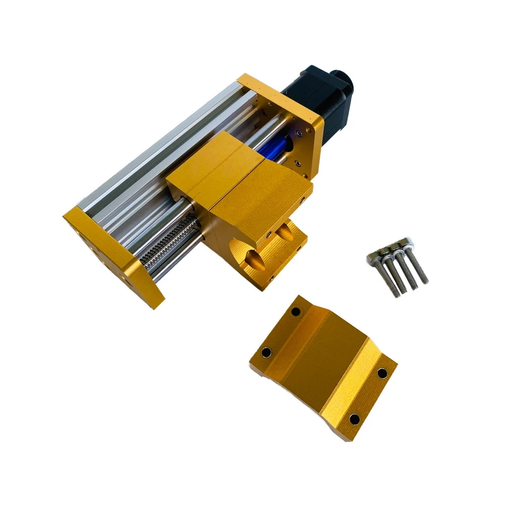 CNC Router Z Axis Module Parts for 3018 Plus Engraving Machine Nema 42mm Stepper Motor T-Screw Aluminum Sliding Platform 60mm