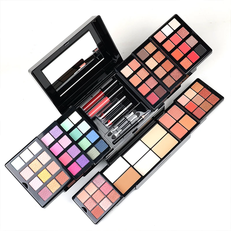 Ready To Ship 84 colors Professional MISS ROSE Cruelty free Women makeup gift set face foundation