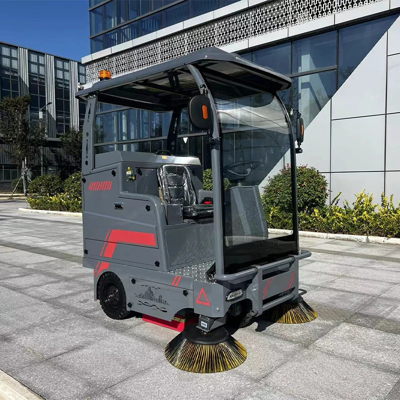 Cleaning Machine Farm Small Road Street Sweeper Power Broom Sweeper Floor Sweeper