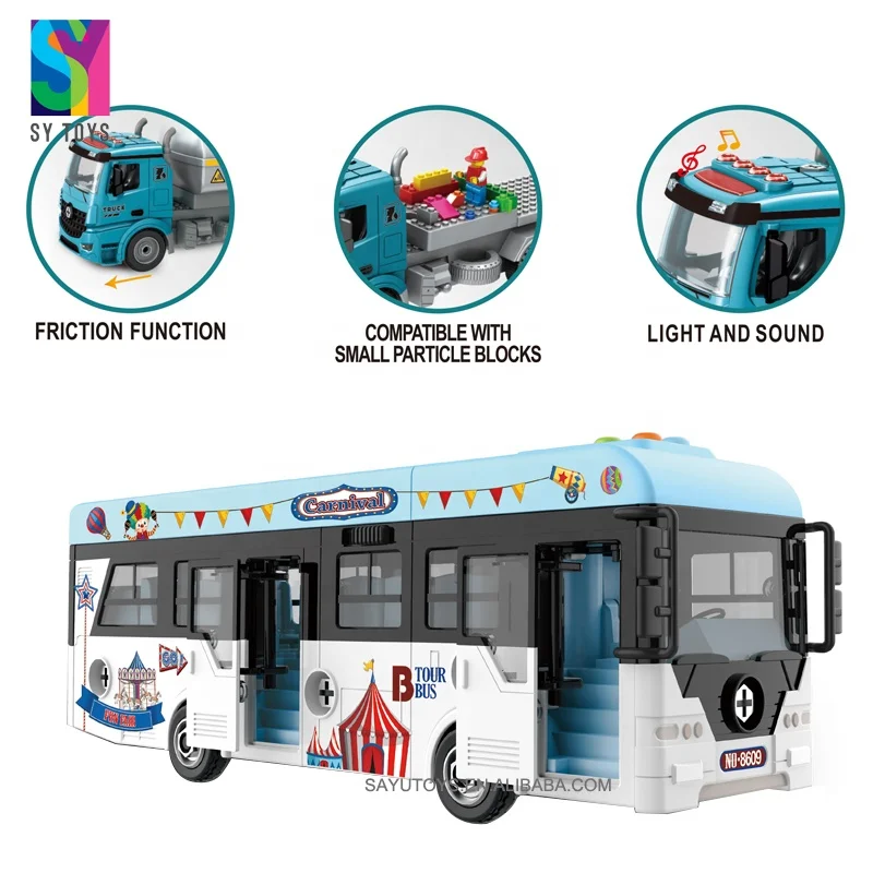 Подставка для автомобиля SY DIY, игрушка для автобуса b/o