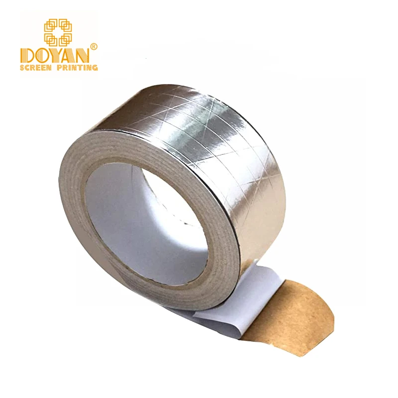 Doyan Self-adhesive aluminum foil tape HVAC waterproof aluminum foil tape for screen frame
