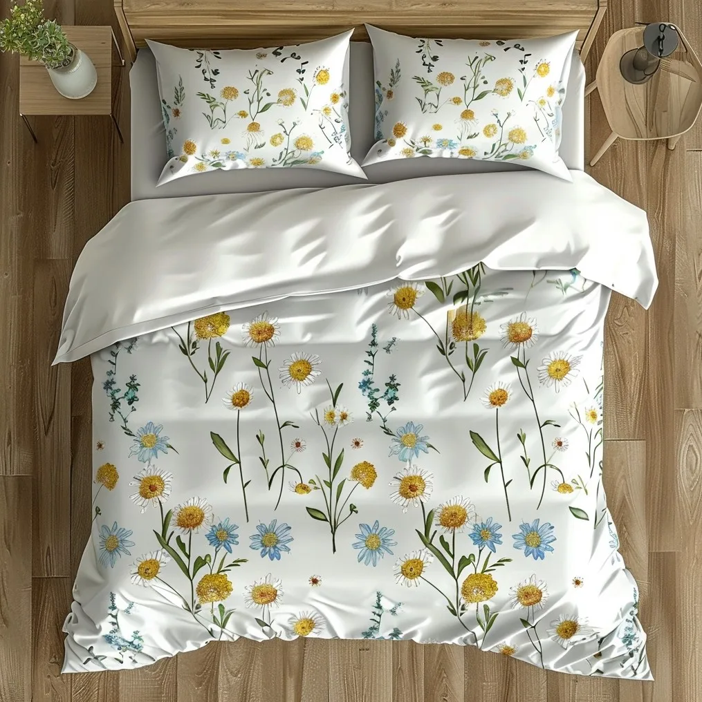 digital printing bedding set bed sheets set 24 pcs bedding set full size