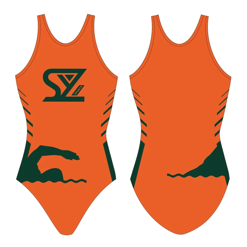 Factory Price Oem Custom Logo 1 Piece High Waisted Fitness Women Lady Competition Racing Swim Wear Swimwear Beachwear Swimsuits