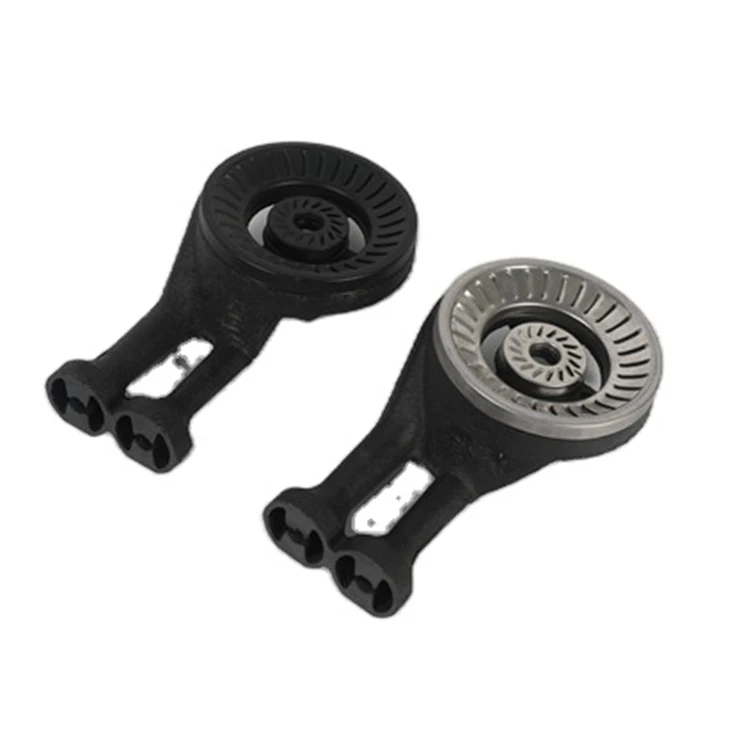 Gas Stove Spare Parts Cheap Gas Stove Two Rings Cast Iron Out Burner Manufacturers