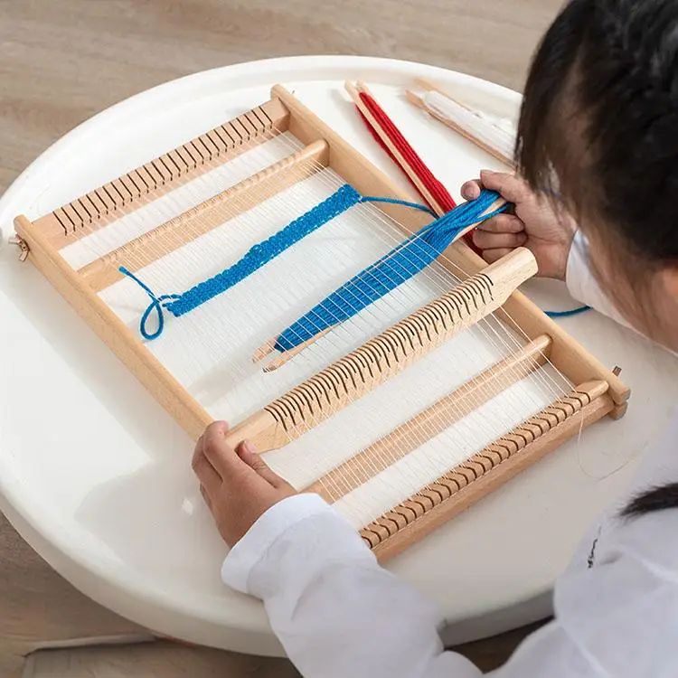 Creative Adult Loom for Kids Girls Handmade DIY Materials  Knitting Loom Craft Wool Knitting Machine