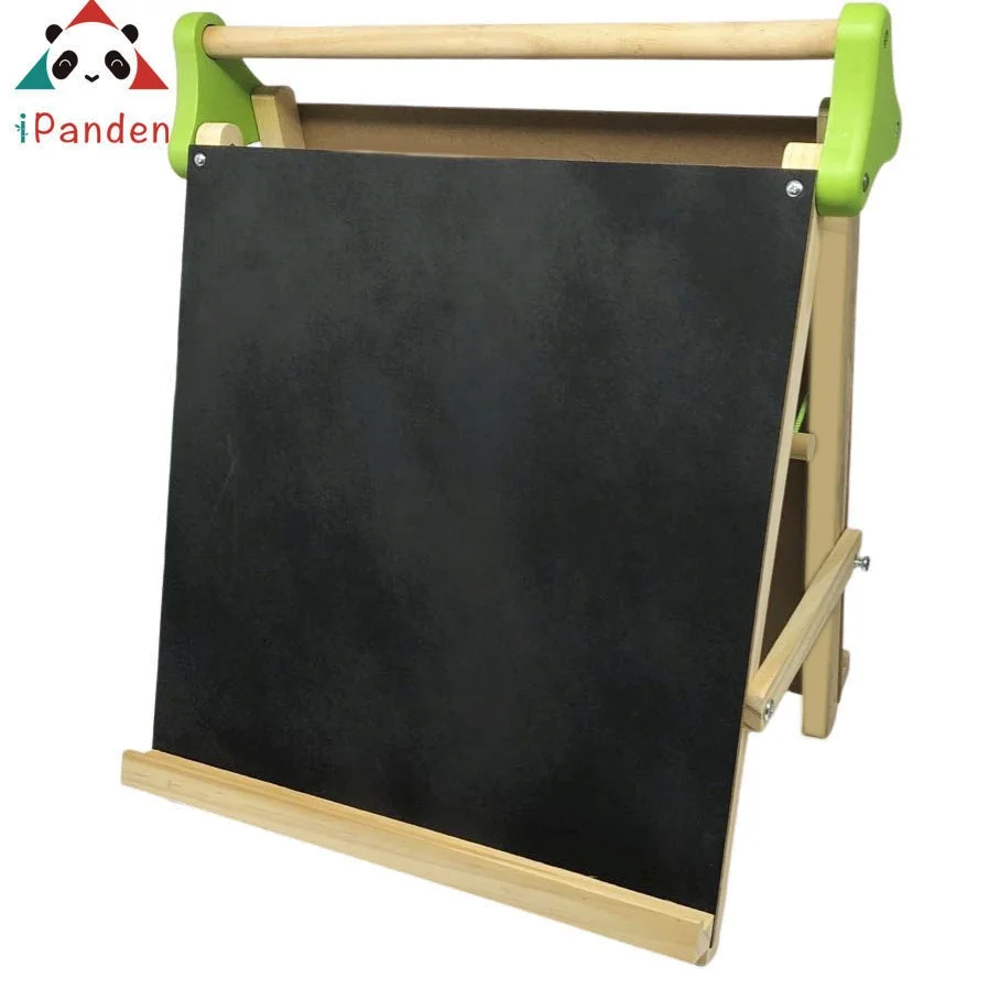 Wooden 3 IN 1 Tabletop Easel Wooden Folding Dry Erase Board Table Stand Easel Small Writing Board For Kids Art Easel