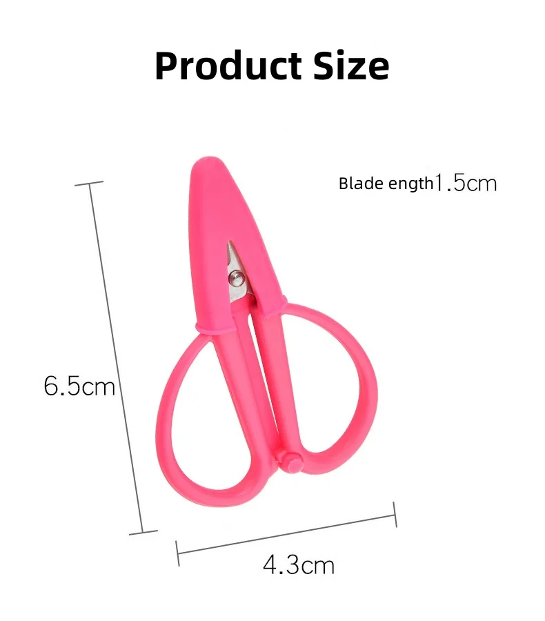 New DIY Household Mini Scissors Portable Safety Scissors Embroidery  Handicrafts Sewing Supplies Yarn Thread