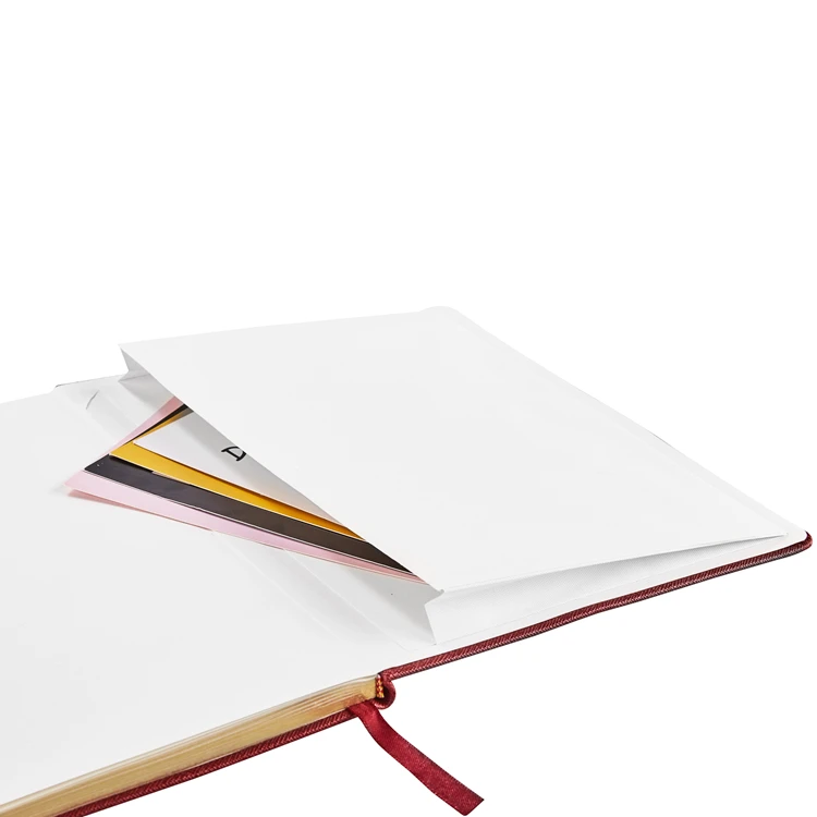 Ежедневные Блокноты с подкладкой, с золотым краем и внутренним карманом