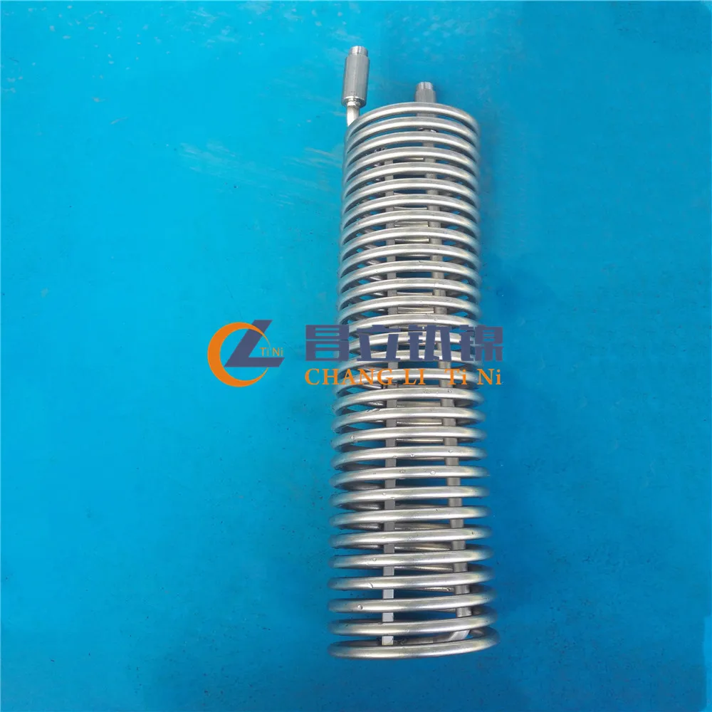 pure titanium coil pipe price
